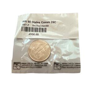 2007-P Washington State Quarter Uncirculated 25C In Original Packaging